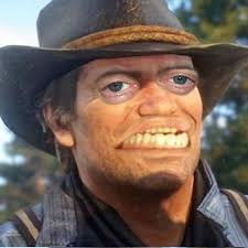 Portrait of S. Calderón to Arthur Morgan from Red Dead Redemption 2